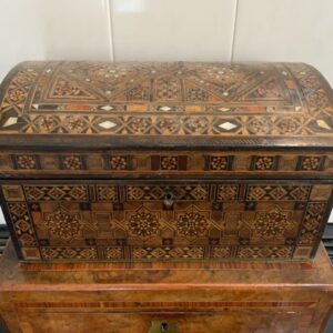 Tunbridge ware Box stunning work Antique Boxes