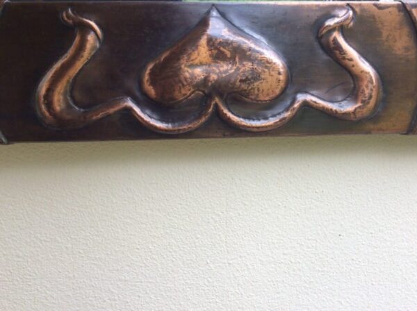 Liberty Arts And Crafts Copper Mirror c1900's - Image 3