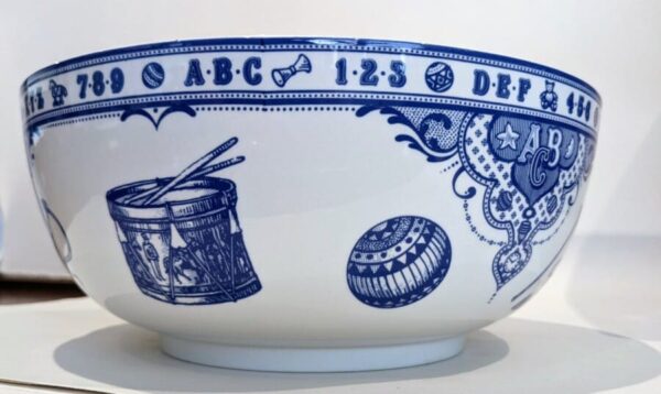 Spode Serving Bowl childs Antique Ceramics 4
