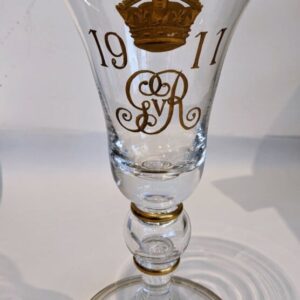 Coronation Goblet coronation Antique Glassware