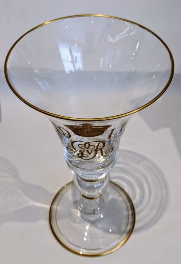 Coronation Goblet coronation Antique Glassware 6