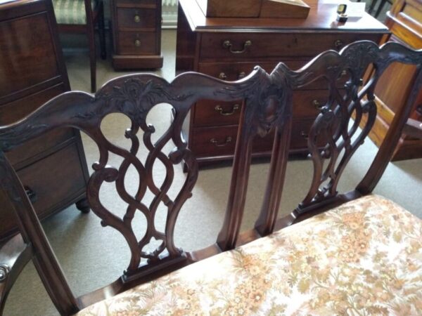 Double backed Settee Antique Chairs Antique Furniture 3