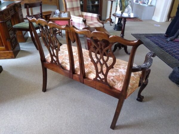 Double backed Settee Antique Chairs Antique Furniture 5