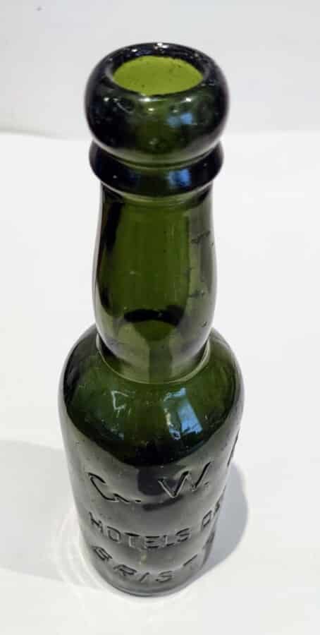 GWR Bottle antique glass bottle Antique Glassware 8