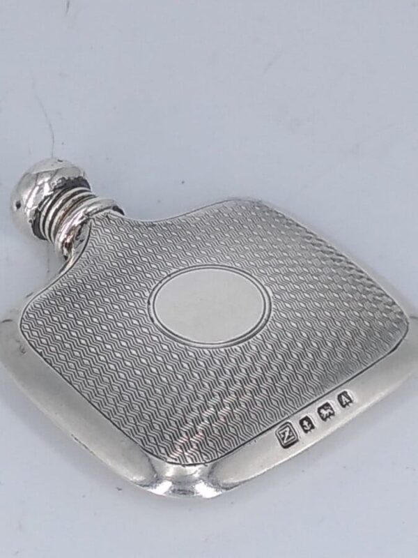M & J Zimurman Silver Hip Flask