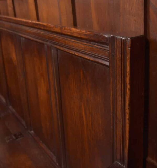 19th Century Oak Bench/ Hall Seat/ Settle SAI2713 - Image 2