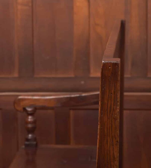 19th Century Oak Bench/ Hall Seat/ Settle SAI2713 - Image 13
