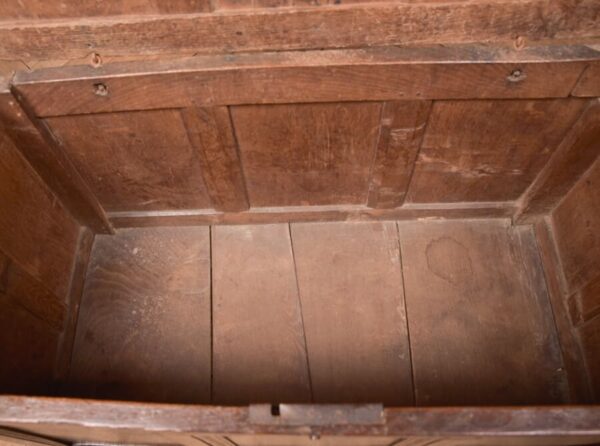 18th Century Oak Coffer/ Storage / Blanket Box SAI2727 - Image 8