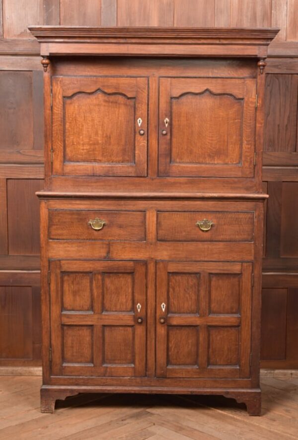 19th Century Oak Court Cupboard SAI2726