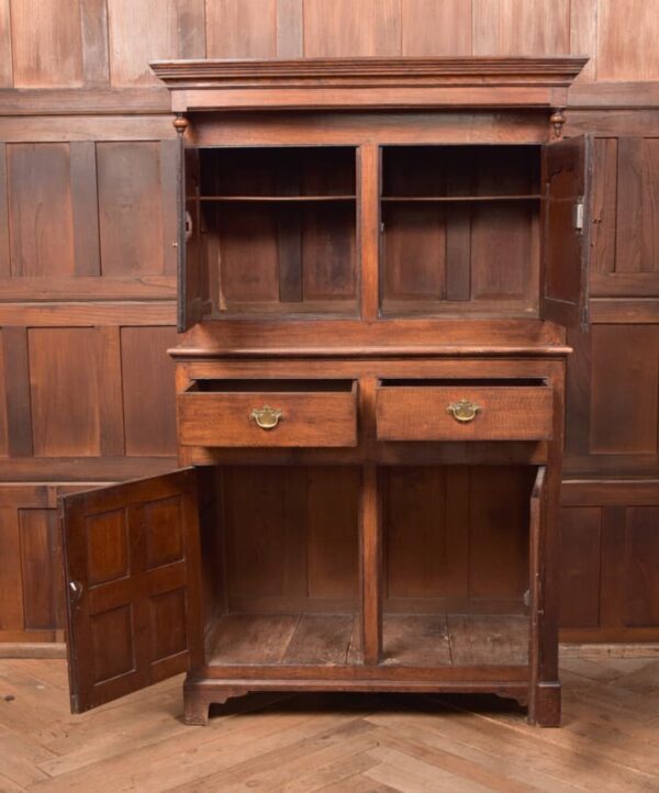 19th Century Oak Court Cupboard SAI2726 - Image 10