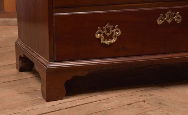 Georgian Fold Over Bachelors Chest Of Drawers SAI2733 Antique Chest Of Drawers 8
