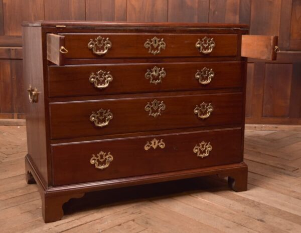Georgian Fold Over Bachelors Chest Of Drawers SAI2733 Antique Chest Of Drawers 20