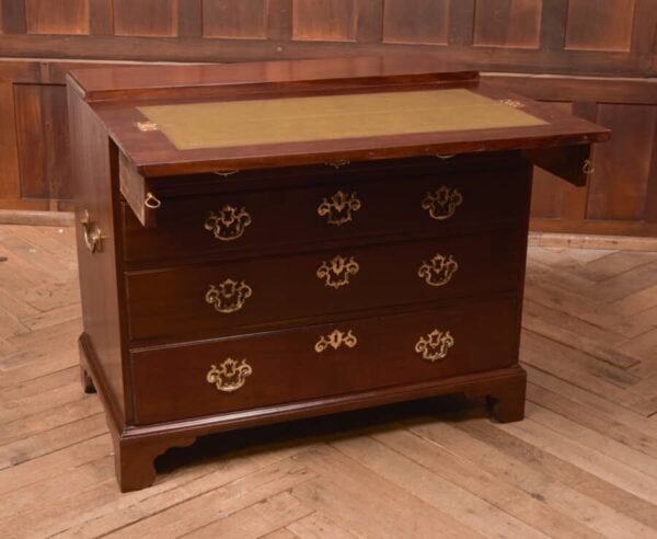 Georgian Fold Over Bachelors Chest Of Drawers SAI2733 Antique Chest Of Drawers 19