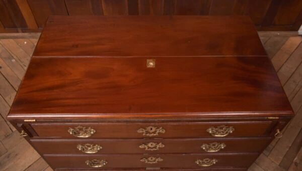 Georgian Fold Over Bachelors Chest Of Drawers SAI2733 - Image 12