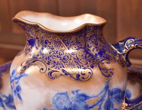Victorian 4 Piece Doulton Burslem Jug And Basin Set SAI2731 - Image 2
