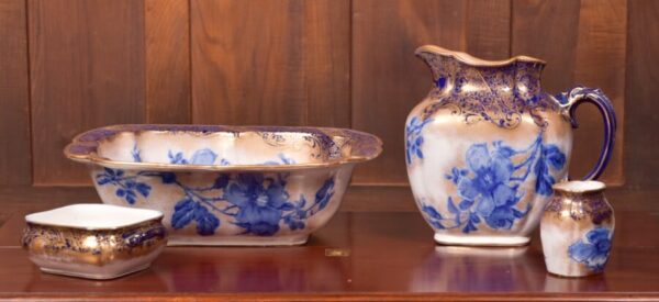 Victorian 4 Piece Doulton Burslem Jug And Basin Set SAI2731 - Image 5