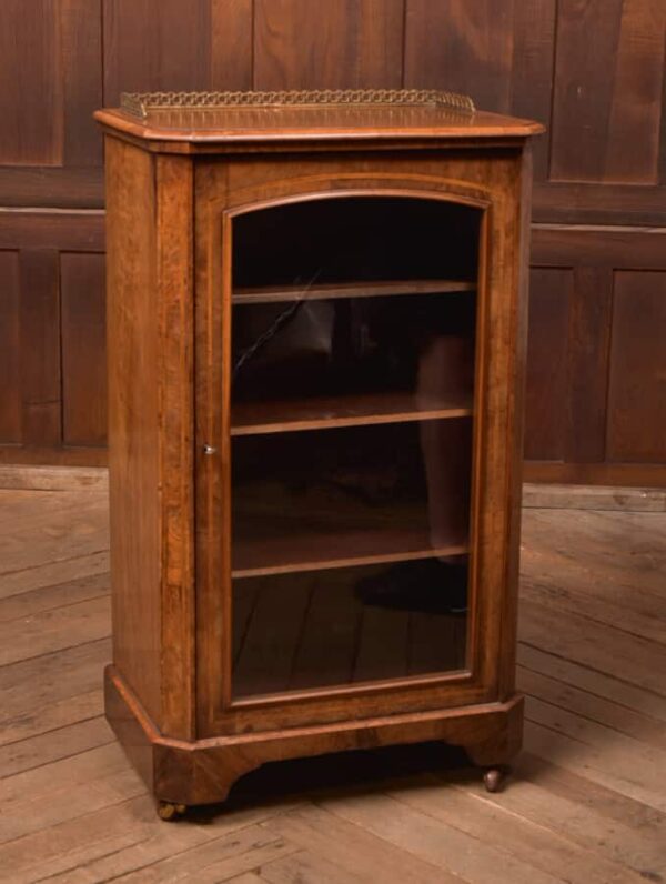 Victorian Walnut Music Cabinet SAI2734