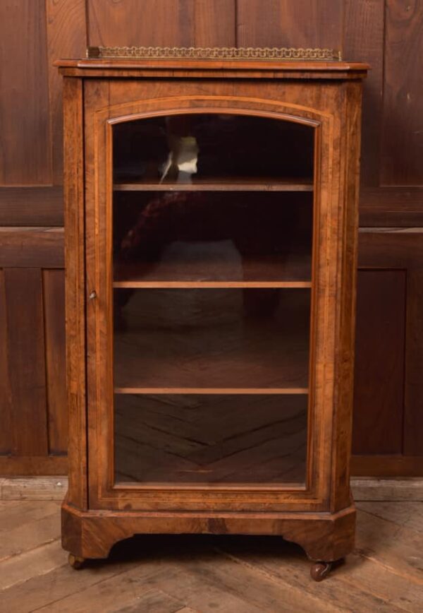 Victorian Walnut Music Cabinet SAI2734 - Image 11