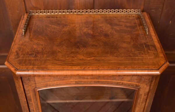 Victorian Walnut Music Cabinet SAI2734 - Image 12