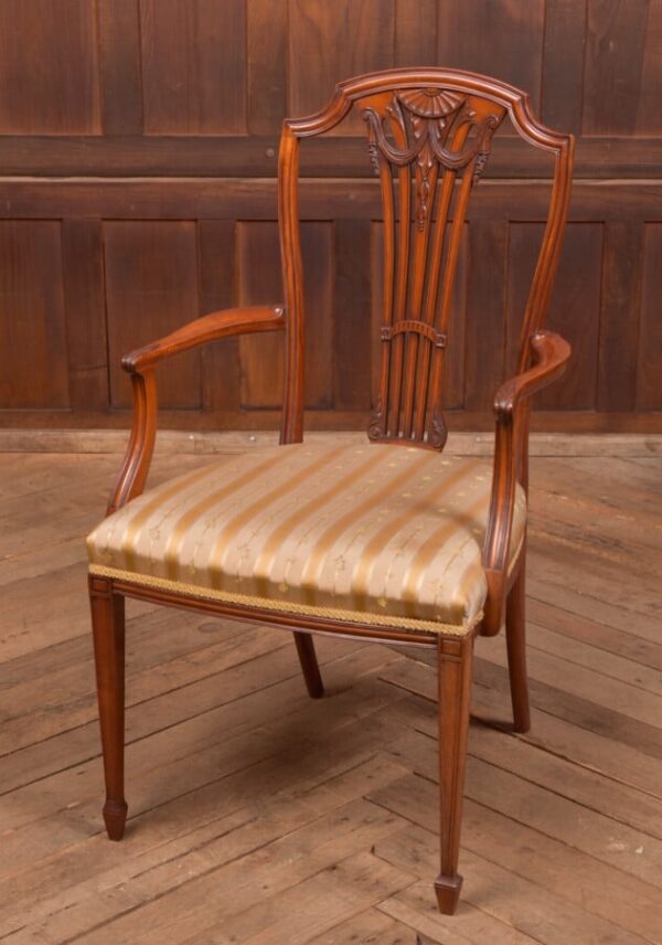 Edwardian Satin Wood Arm Chair SAI2744 - Image 2