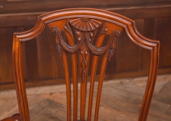 Edwardian Satin Wood Arm Chair SAI2744 Antique Chairs 6