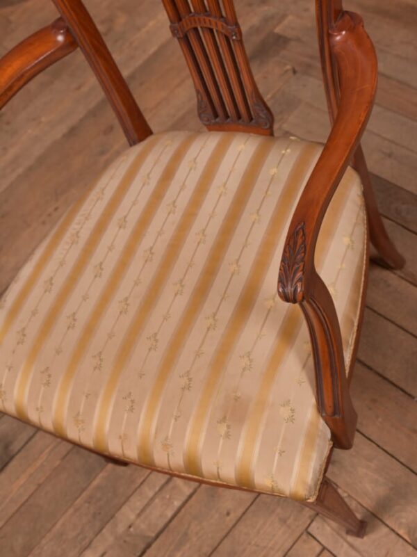 Edwardian Satin Wood Arm Chair SAI2744 - Image 6