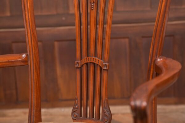 Edwardian Satin Wood Arm Chair SAI2744 - Image 14