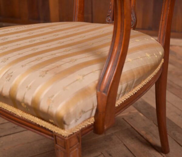 Edwardian Satin Wood Arm Chair SAI2744 Antique Chairs 14