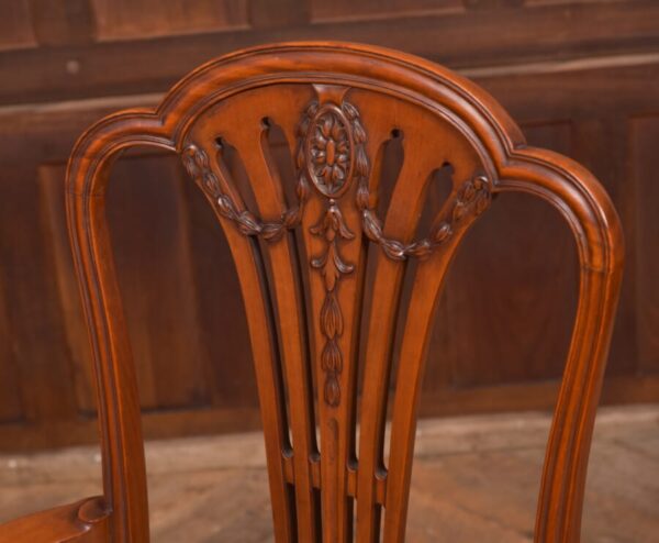 Edwardian Satin Wood Arm Chair SAI2745 - Image 10