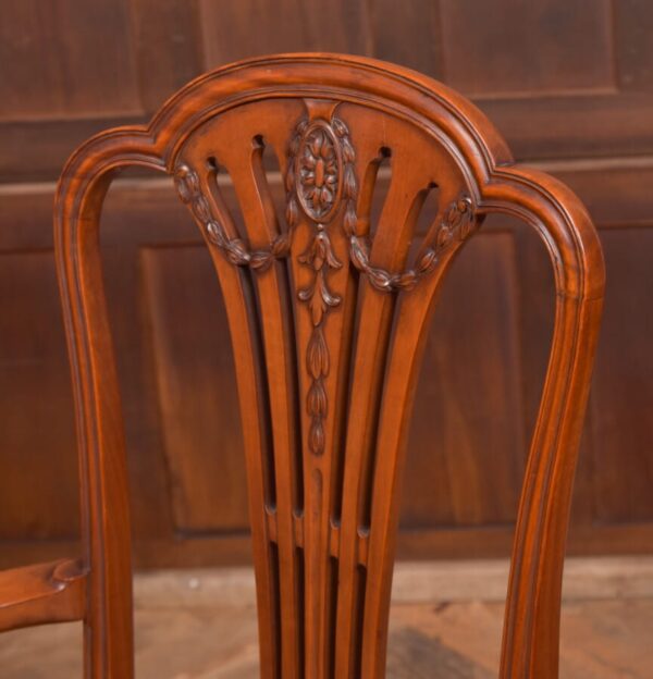 Edwardian Satin Wood Arm Chair SAI2745 - Image 8
