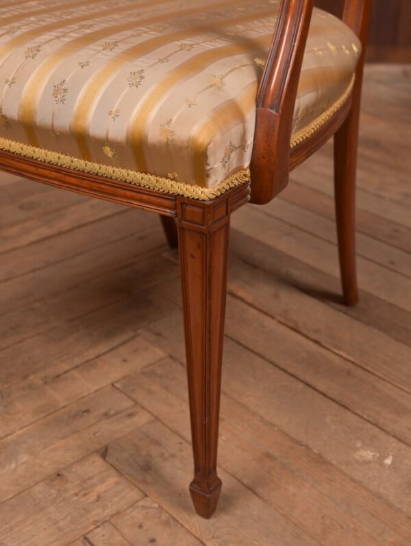 Edwardian Satin Wood Arm Chair SAI2745 - Image 7