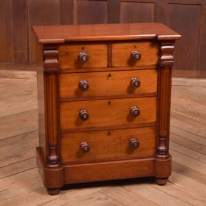 Victorian Miniature Mahogany Ogee / Chest Of Drawers SAI2750 Antique Chest Of Drawers