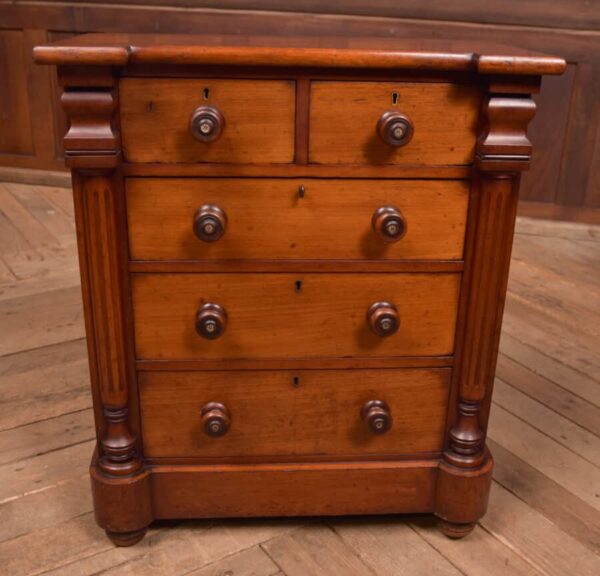 Victorian Miniature Mahogany Ogee / Chest Of Drawers SAI2750 - Image 9