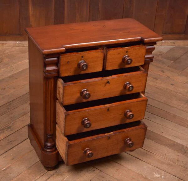 Victorian Miniature Mahogany Ogee / Chest Of Drawers SAI2750 Antique Chest Of Drawers 9