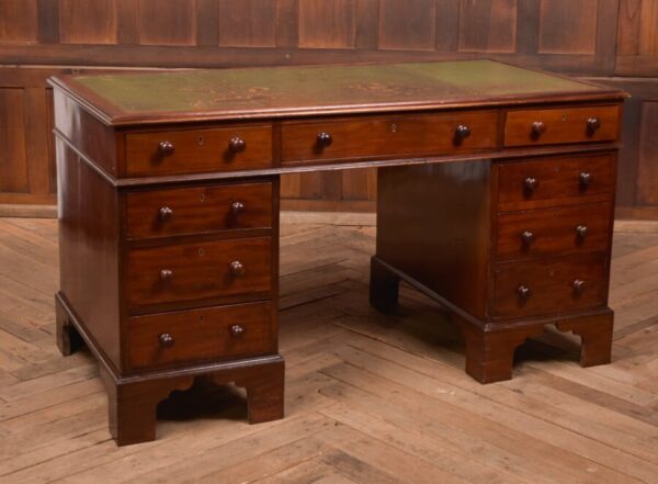 Victorian Mahogany Knee Hole Desk SAI2742 Antique Desks 3