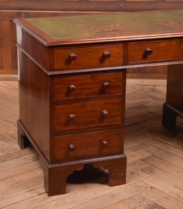 Victorian Mahogany Knee Hole Desk SAI2742 - Image 5