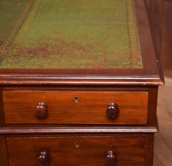 Victorian Mahogany Knee Hole Desk SAI2742 - Image 8
