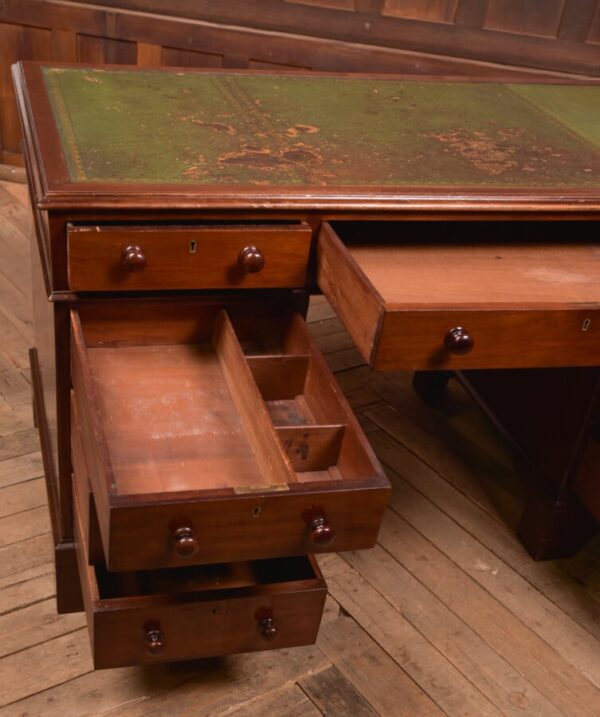Victorian Mahogany Knee Hole Desk SAI2742 - Image 10
