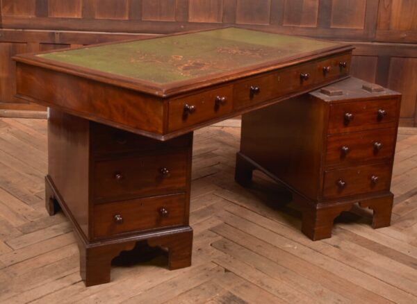 Victorian Mahogany Knee Hole Desk SAI2742 - Image 21