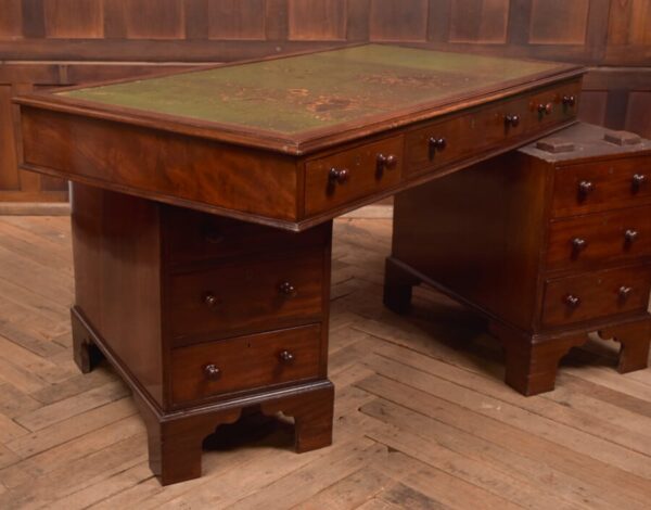 Victorian Mahogany Knee Hole Desk SAI2742 - Image 20