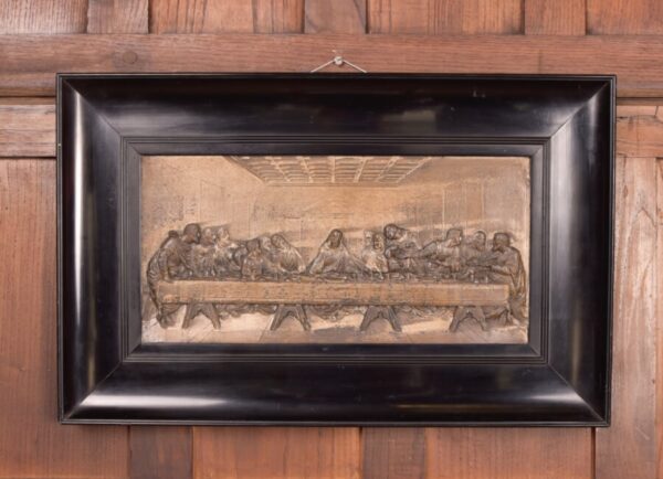19th Century Metal Work " The Last Supper" SAI2747