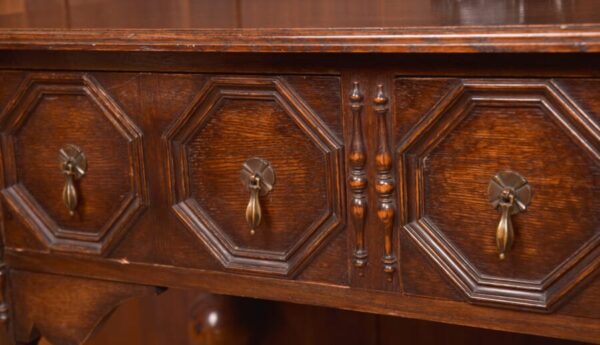 Edwardian Oak Jacobean Side Table SAI2739 Antique Tables 6