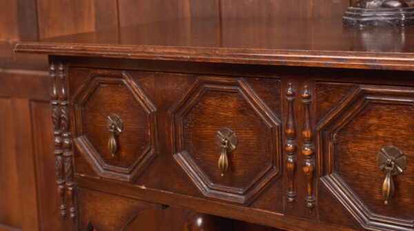 Edwardian Oak Jacobean Side Table SAI2739 - Image 6