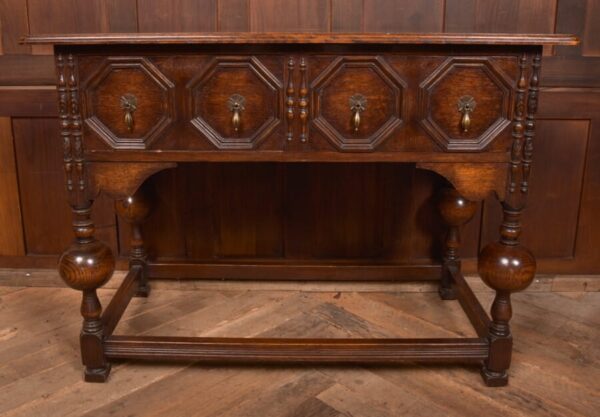 Edwardian Oak Jacobean Side Table SAI2739 Antique Tables 10