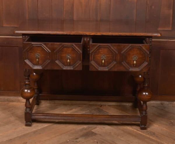 Edwardian Oak Jacobean Side Table SAI2739 Antique Tables 11
