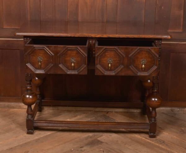 Edwardian Oak Jacobean Side Table SAI2739 - Image 9
