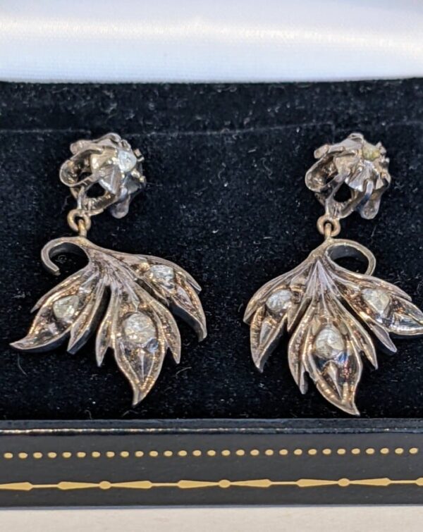 Diamond Drop Earings