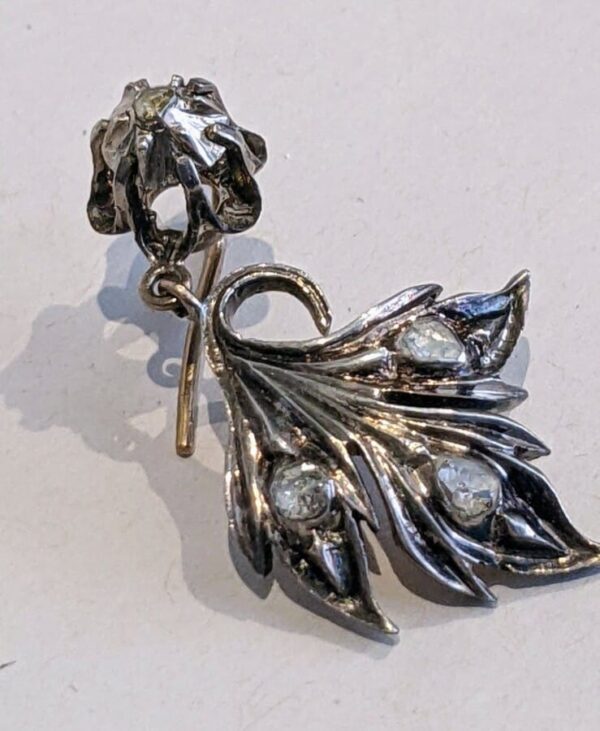 Diamond Drop Earings - Image 3