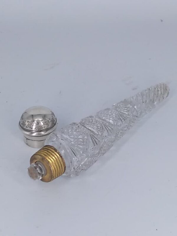 Silver Top Scent Bottle