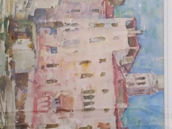 The Rialto Bridge, Venice by Gertrude Crompton watercolour Miscellaneous 6